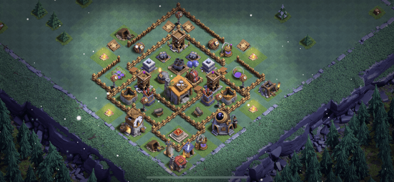 Clash Of Clans Best Base Layouts For Builder Hall In ClashDaddy