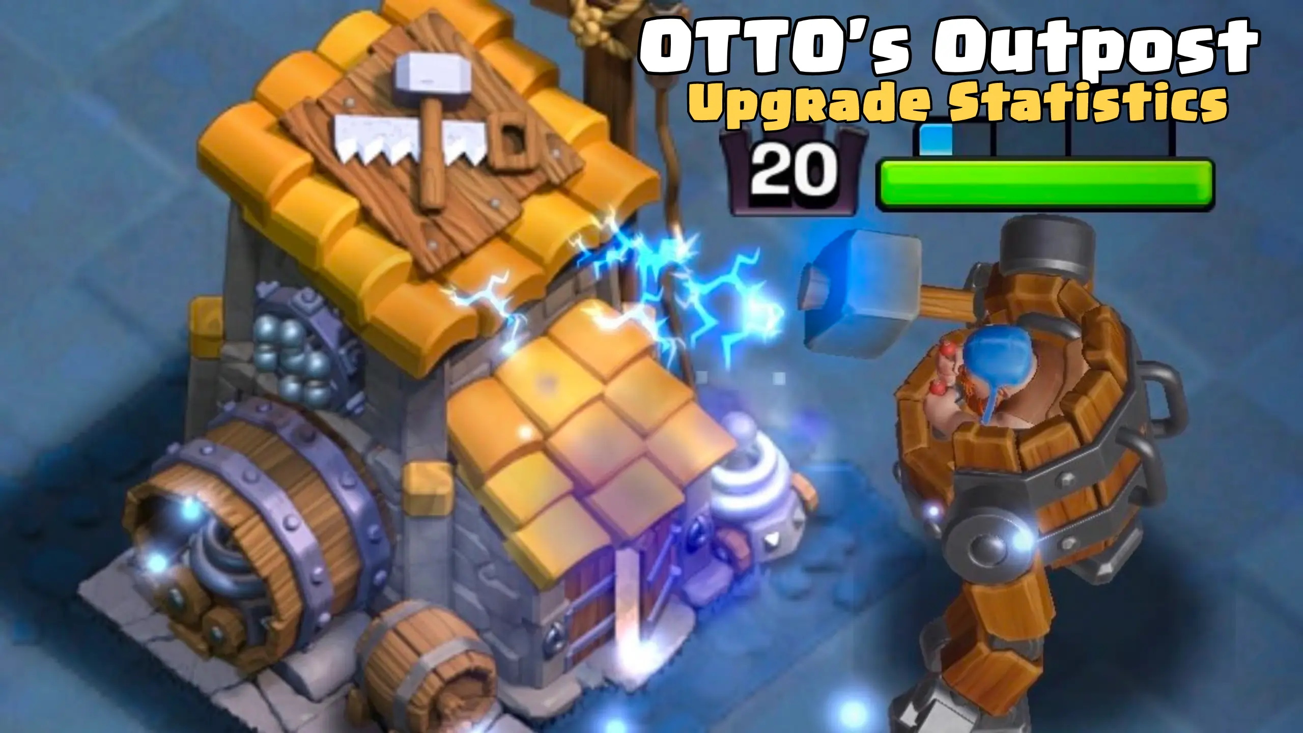 OTTOs Outpost: Upgrade Cost, Max Levels and Upgrade Time - ClashDaddy