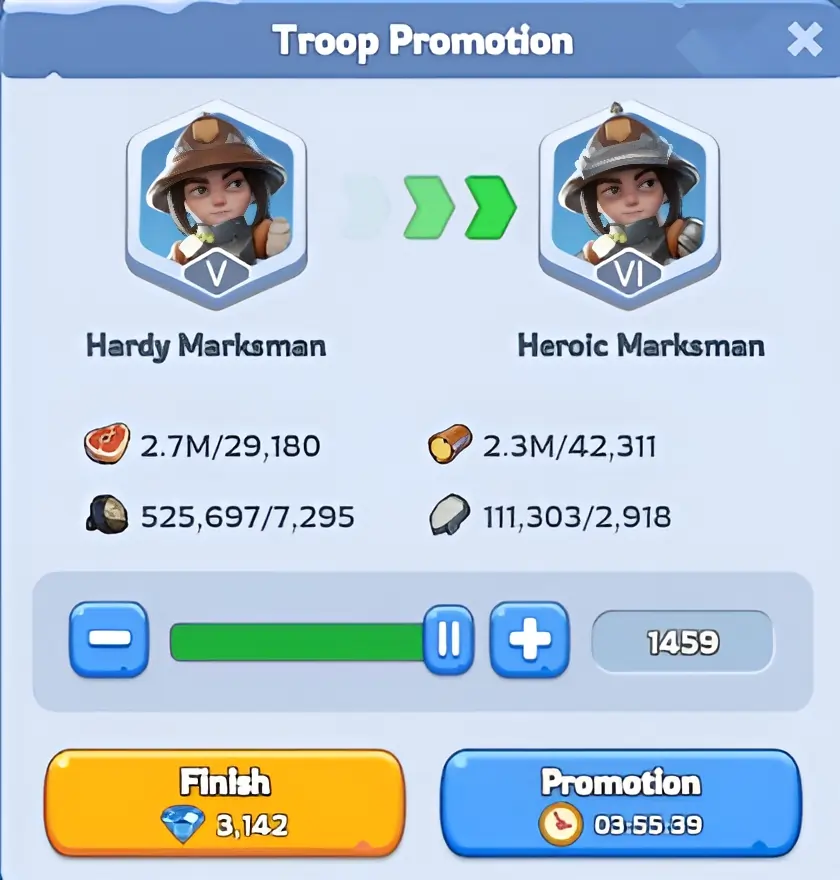 Whiteout Survival Troop Training vs Troop Promotion