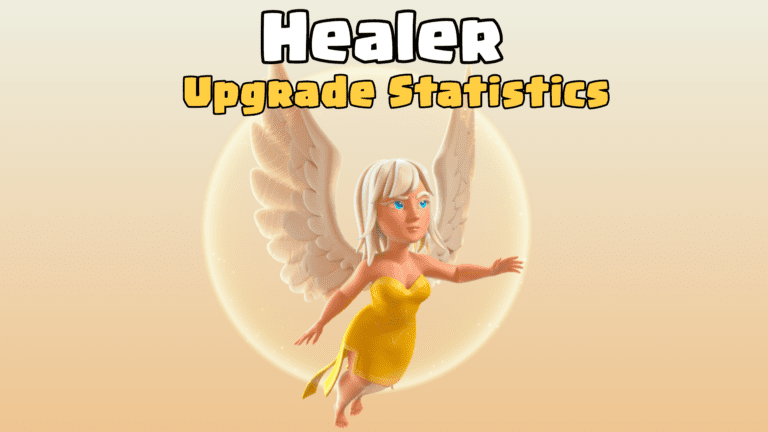 Healer: Upgrade Cost and Time