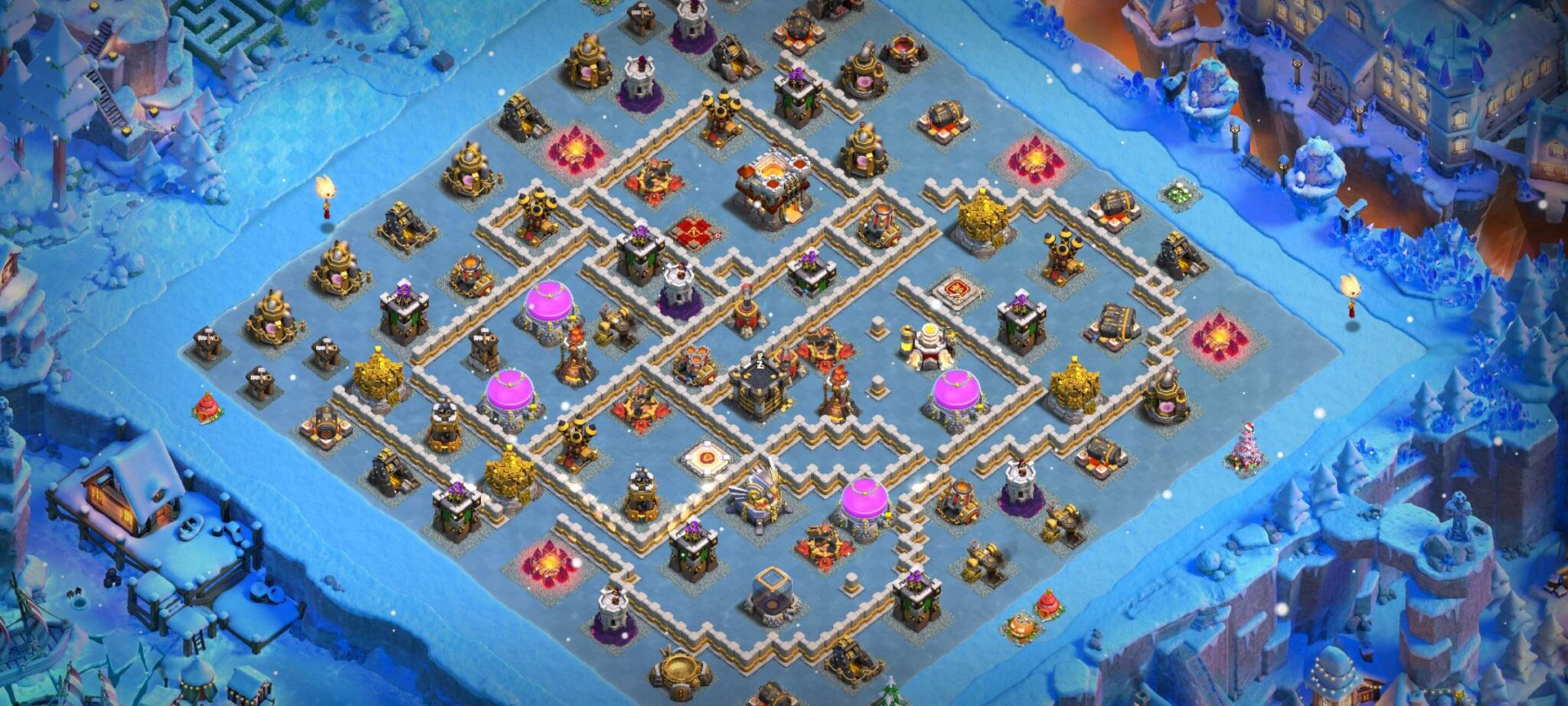 Clash of Clans Best Base Layouts for Town Hall 11 in 2023 ClashDaddy