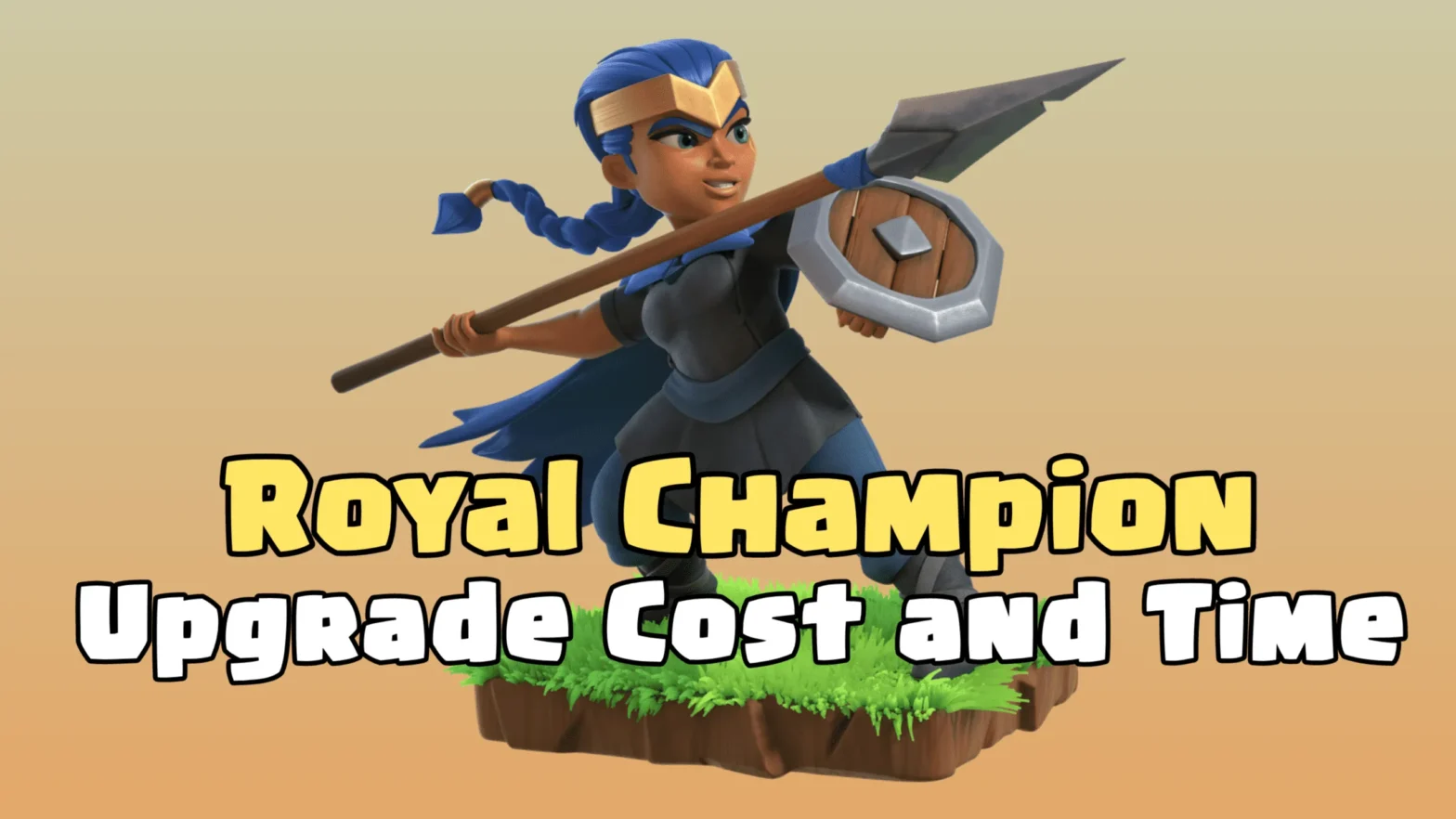 Clash of Clans: Royal Champion Upgrade Cost and Upgrade Time