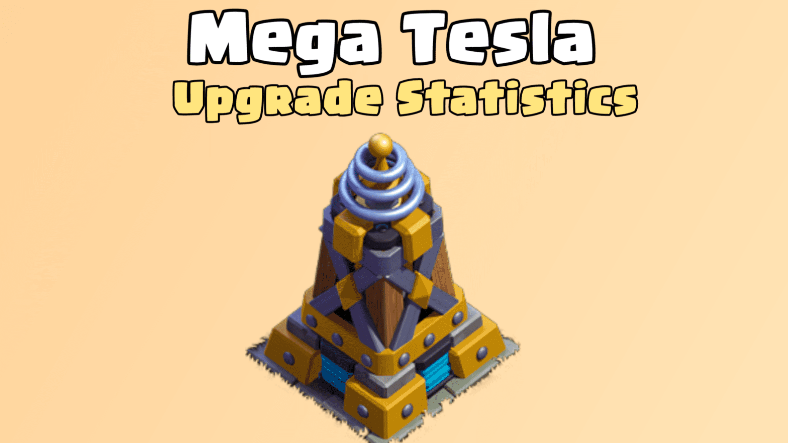 Clash of Clans Builder Hall: Mega Tesla Upgrade Cost and Upgrade Time