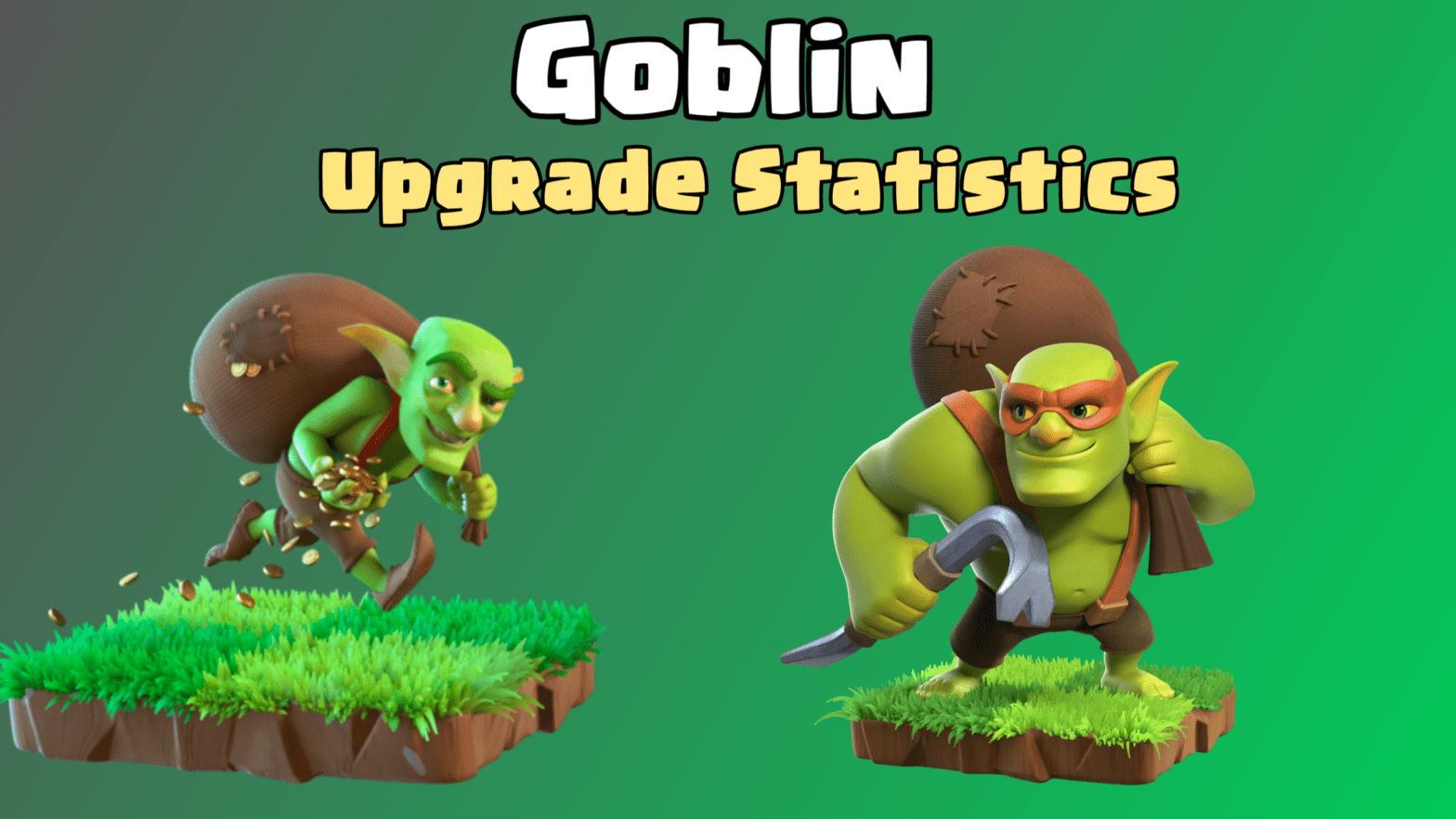 Clash of Clans: Goblin Upgrade Cost and Upgrade Time