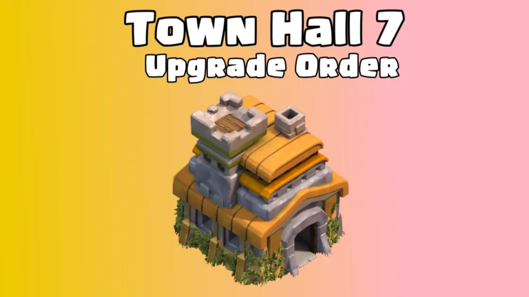 Clash of Clans: TH7 Upgrade Order