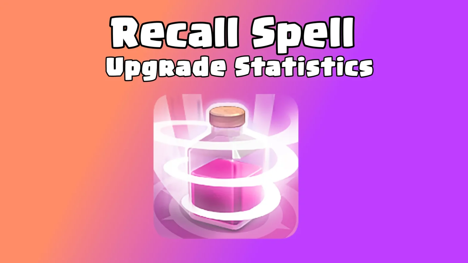 Clash of Clans: Recall Spell