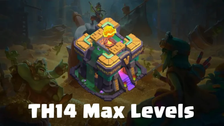 TH14 Max Levels List