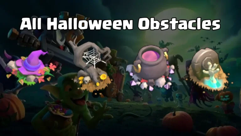 Clash of Clans All Halloween Obstacles in Order