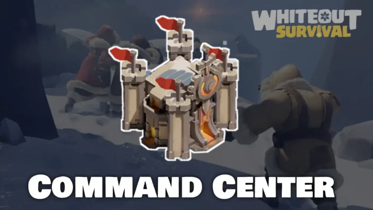 Command Center Whiteout Survival