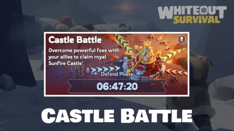Castle Battle Whiteout Survival