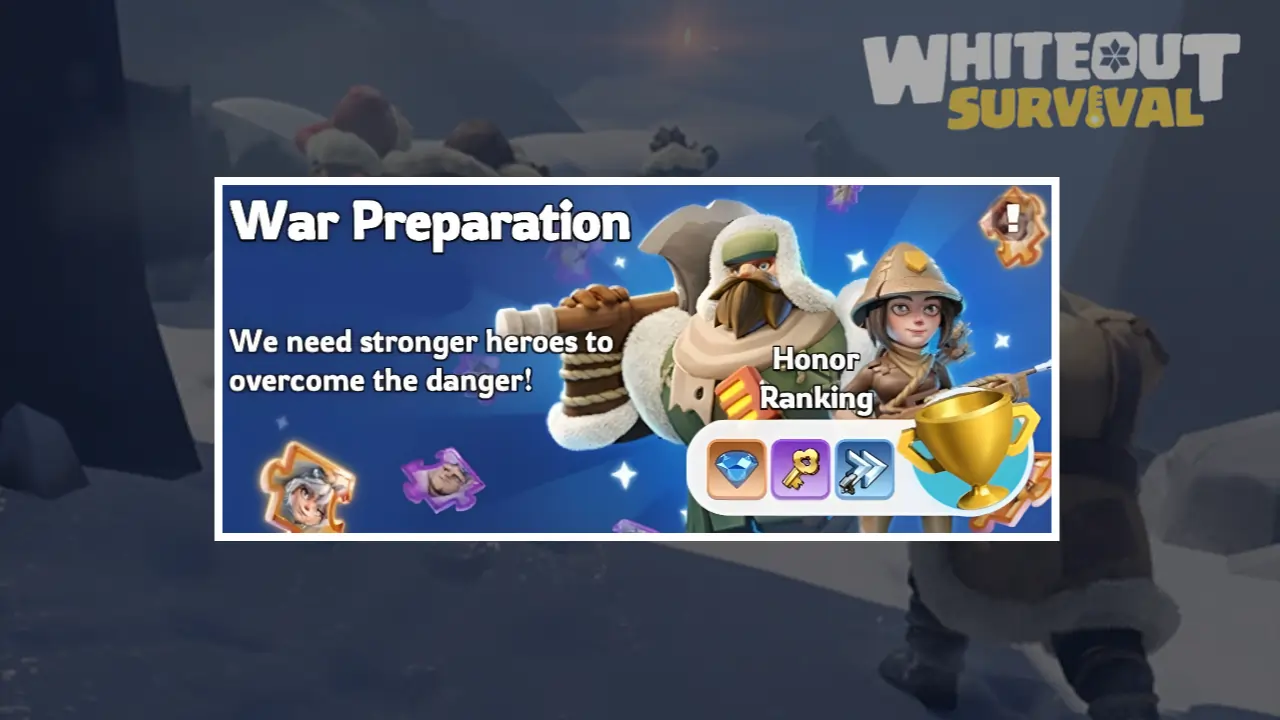 War Preparation Event Whiteout Survival