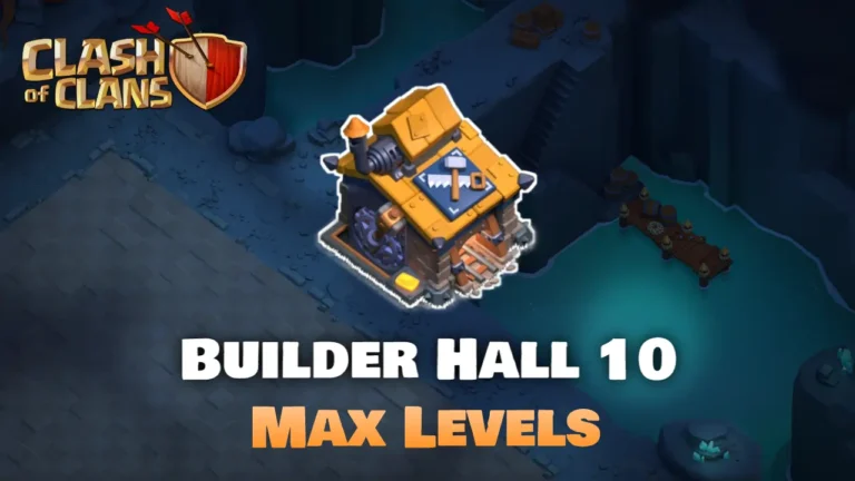 BH10 Max Levels List Clash of Clans