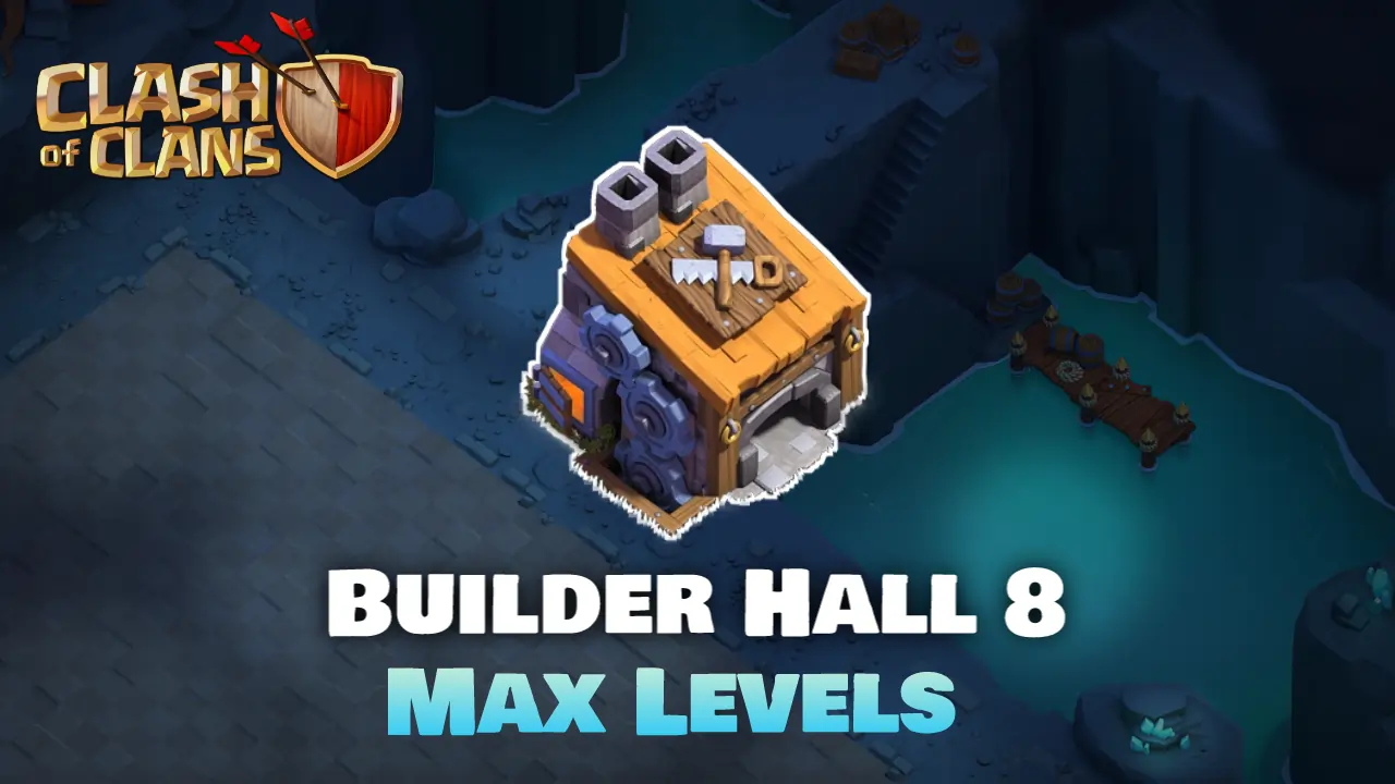 BH8 Max Levels in Clash of Clans