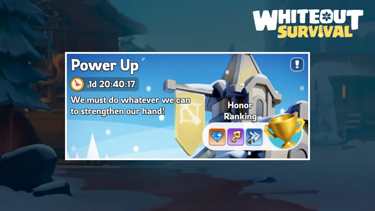 Power Up Event Whiteout Survival