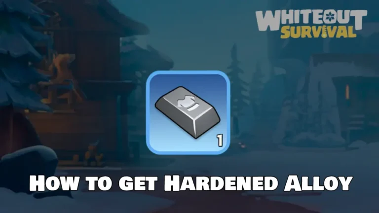 Hardened Alloy Whiteout Survival