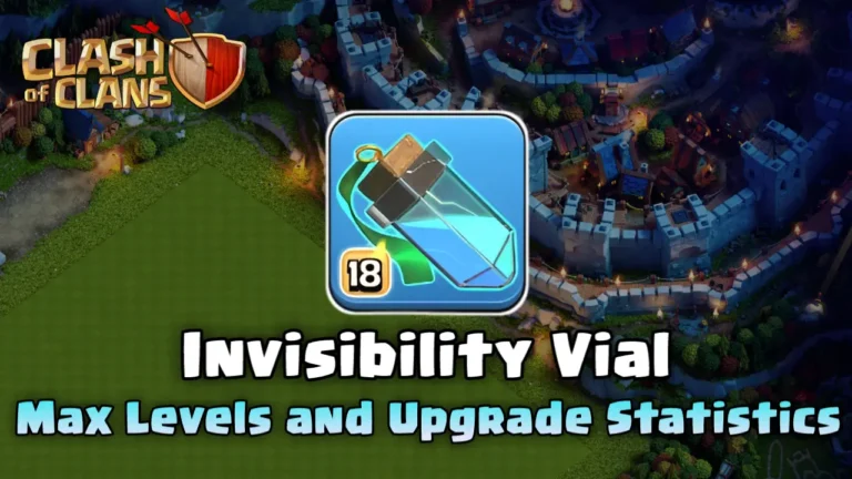 Invisibility Vial Clash of Clans