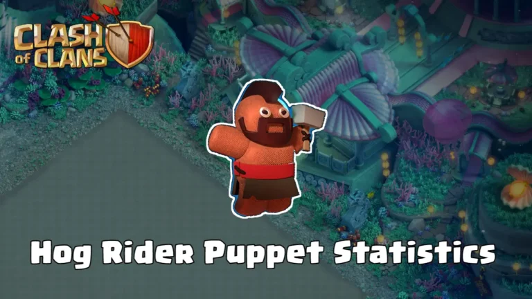 Hog Rider Puppet Clash of Clans